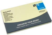 Info notes 5655-01 Jegyzettömb öntapadó, 75x125mm, 100lap, , sárga kép