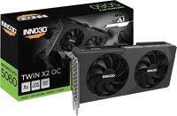 Inno3d N50602-08D7X-195071N Geforce rtx5060 8gb ddr7 twin x2 oc v2 kép