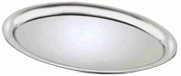Inox 1605SIK032 Tálca ovális rozsdamentes  matt 19 x 14 cm kép