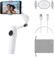 Insta360 CINSABQA_AIW(HU Flow 2 ai tracker bundle (white) kép