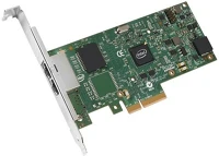 Intel I350T2V2BLK Ethernet server adapter i350-t2v2, retail bulk kép