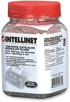 Intellinet 502344 Vezeték csatlakozó rj-45 átlátszó kép