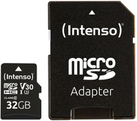 Intenso 10 U1 V30 32gb microsdxc professional class 10 u1 v30 + adapterrel kép