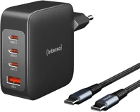 Intenso C520C W140a3c gan adapter + c520c cable black kép