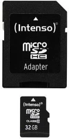 Intenso CL10 32gb microsdhc cl10 memóriakártya + adapter kép
