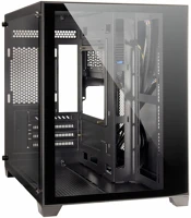 Inter-tech C-501 Argus c-501 aspect tempered glass black kép