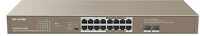 Ip-com G1118P-16-250W Switch poe -  (16x1gbps; 2x sfp; 16 af/at poe+ port; 230w, rackbe szerelhető) kép