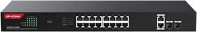 Ip-com G1120P-16-250W Switch poe -  (18x1gbps; 2x sfp; 16 af/at poe+ port; 230w, rackbe szerelhető) kép