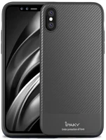 Ipaky GP-81075 Szilikon telefonvédő (ultravékony, karbon minta) szürke kép