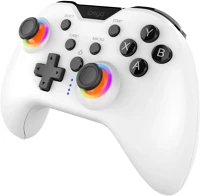 Ipega 9111B bluetooth rgb gamepad for android/ios/ps3/ps4/pc/n-switch kompatiblis, fehér kép