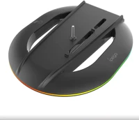 Ipega P5S035SAH függőleges állvány rgb világítással, 2xusb-a csatlakozóval, fekete kép