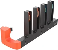 Ipega SW2185 joycon kontroller töltő dokkoló, nintendo switch 2 kompatibilis, fekete kép