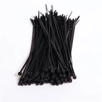 Iris 110124072 Electric 100 db fekete 200x3,6mm kábelkötegelő kép