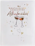 Iris 363163 Képeslap gratuláció esküvő 13*19 cm kép