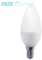 Iris ILE146W4000K Lighting e14 c37 6w/4000k/540lm gyertya led fényforrás kép