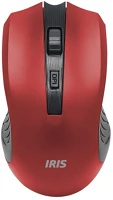 Iris IOM603-W-R Vezeték nélküli egér piros kép