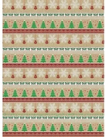 Iris P2_KRAFT_GW_5 karácsonyi tekercses kraft csomagolópapír,  200x70cm, különböző kép