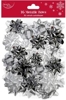 Iris X-34343-BC masni, ajándék csomagoláshoz,fényes, vegyes csillám és metál 16 db kép