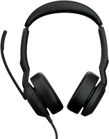Jabra 25089-999-999 evolve2 50 headset vezetékes fejpánt iroda/telefonos ügyfélközpont usb a kép