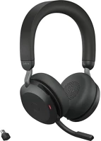 Jabra 27599-989-899 Evolve2 75 uc stereo fejhallgató headset fekete kép