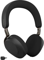 Jabra 37599-999-999 Evolve3 75 ms (microsoft teams) fejhallgató headset fekete kép