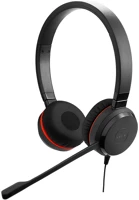 Jabra 5399-829-309 Evolve 30 ii uc duo headset black kép