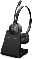Jabra 9659-475-111 Engage 55 se ms teams stereo headset usb-c + charging station black kép