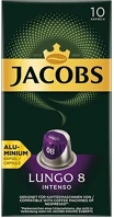 Jacobs 30.00293 Kávékapszula  nespresso lungo 8 intenso 10 kapszula/doboz kép
