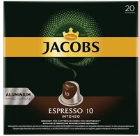 Jacobs VL30_00932 Kávékapszula  nespresso espresso intenso 20 kapszula/doboz kép