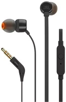 Jbl 2454222 T160 vezetékes jack 3,5mm headset / fülhallgató mikrofonnal, fekete kép
