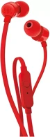 Jbl 2454551 T160 vezetékes jack 3,5mm headset / fülhallgató mikrofonnal, piros kép