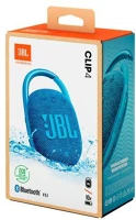 Jbl JBLCLIP4ECOBLUE Clip 4 bluetooth wireless speaker eco blue eu kép