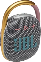 Jbl JBLCLIP4GRY Bluetooth hordozható hangszóró, 5w, v5.1, felakasztható, vízálló kép