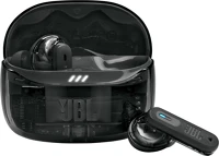 Jbl JBLTBEAM2GHSTBLK Tune beam 2 ghost edition tws bluetooth wireless in-ear earbuds ghost black eu kép