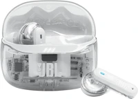 Jbl JBLTBEAM2GHSTWHT Tune beam 2 ghost edition tws bluetooth wireless in-ear earbuds ghost white eu kép