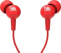 Jbl SP114662 C100si vezetékes jack 3,5mm headset / fülhallgató, piros kép