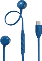 Jbl T 305 C BLU Vezetékes fülhallgató, kék kép