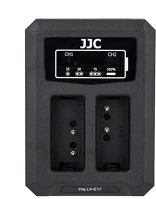 Jjc DCH-LPE17 Usb dual battery charger kép