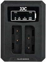 Jjc DCH-NP95 Usb dual battery charger kép
