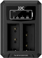 Jjc DCH-W126TC Usb dual battery charger kép
