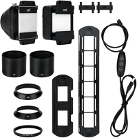 Jjc FDA-S1 Film digitizing adapter and led light set kép