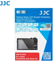 Jjc GSP-G7XM3 Optical glass screen protector for canon powershot g7x mark iii, eos m200 kép