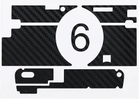 Jjc KS-RX100VICF Anti-scratch protective skin film for sony rx100 vi - carbon fiber black kép