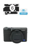 Jjc KS-RX100VIMK Anti-scratch protective skin film for sony rx100 vi - matrix black kép