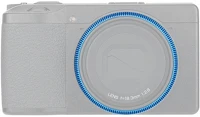 Jjc RN-GR3 BLUE Lens decoration ring for ricoh gr iii - blue kép