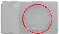 Jjc RN-GR3 RED Lens decoration ring for ricoh gr iii - red kép