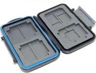 Jjc SD, 3X SD,3X XD, 3X Memory card case fits 4x cf, 2x micro sd, 3x sd,3x xd, 3x memorystick pro duo kép