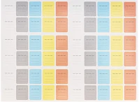 Jjc SDSL-120 Memory card label stickers x120 kép