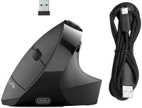 Jlab IEUMJBERGORBLK82 Jbuds ergonomic fekete vezeték nélküli egér kép