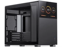 Jonsbo D31 STD SCREEN BLACK Táp nélküli ablakos matx ház fekete kép